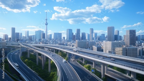 Tokyo's roads and downtown