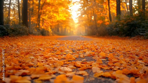 A path through a forest in ...