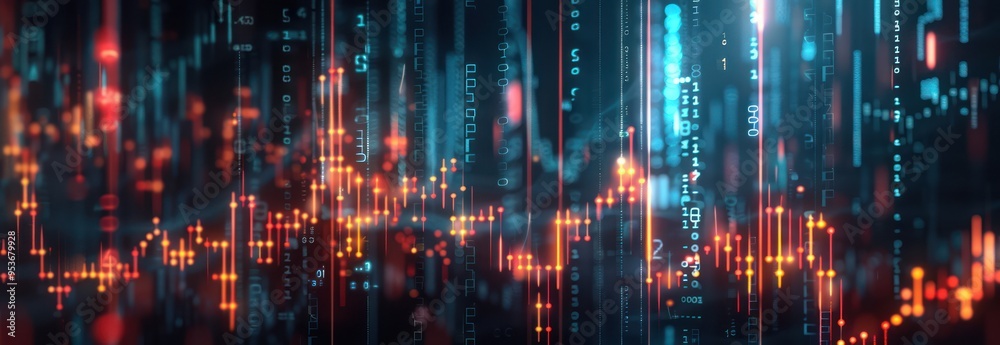 Abstract Digital Data Visualization Abstract Digital Data Visualization