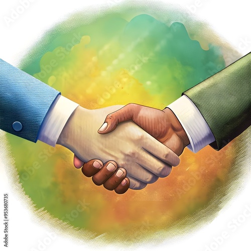 handshake between two professionals