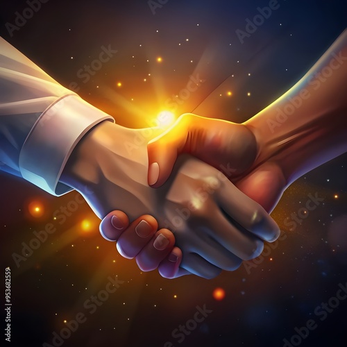 handshake between two professionals