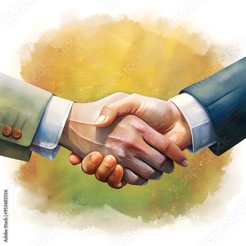 handshake between two professionals