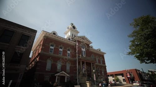 Athens County Common Pleas Courthouse in the small midwest town of Athens, Ohio. photo