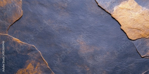 aged dark brown rustic metal piece on rough metal texture background