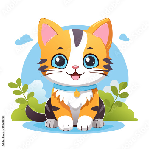 Cat Cute Small Cartoon Baby Animal
