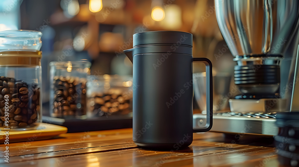 Durable stainless steel coffee mug with ergonomic design for comfortable drinking. Durable stainless steel coffee mug with ergonomic design for comfortable drinking.
