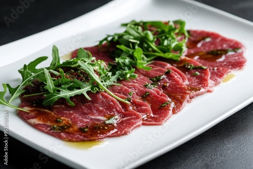 Beef Carpaccio with Arugula