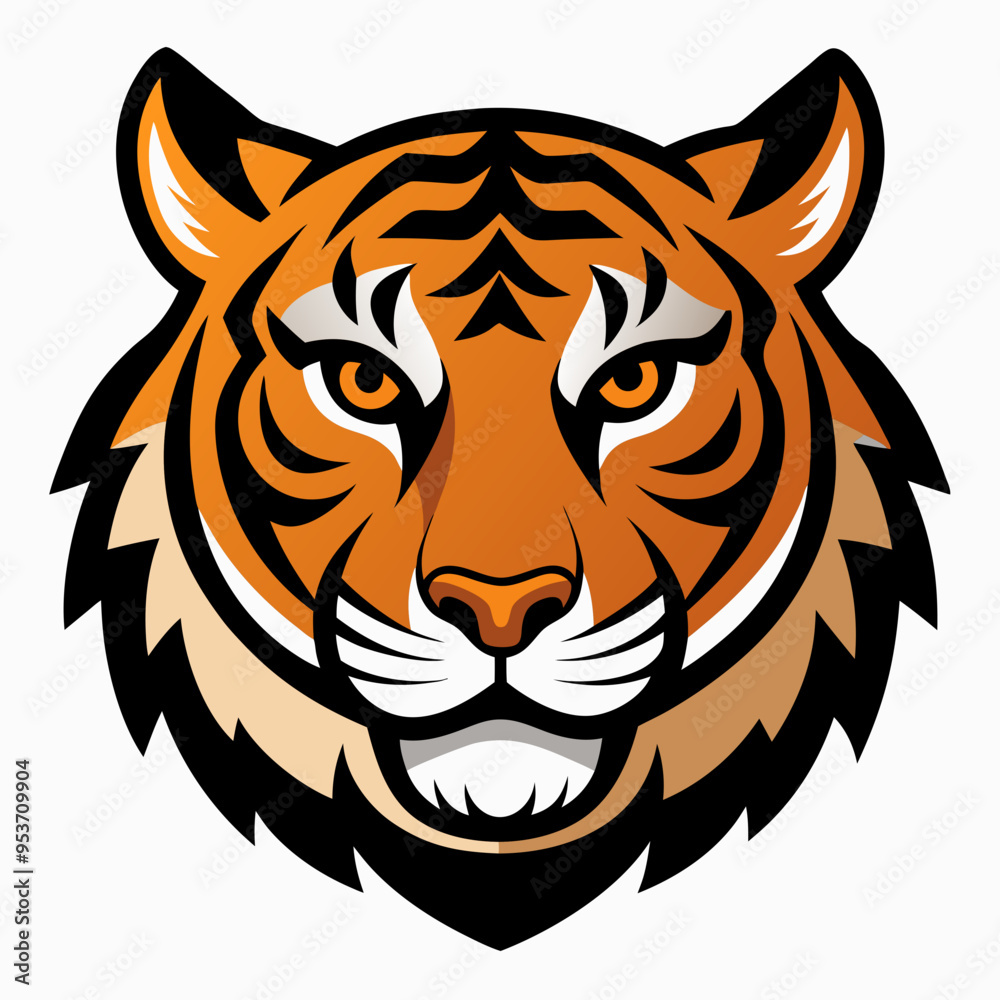 tiger head vector tiger head vector