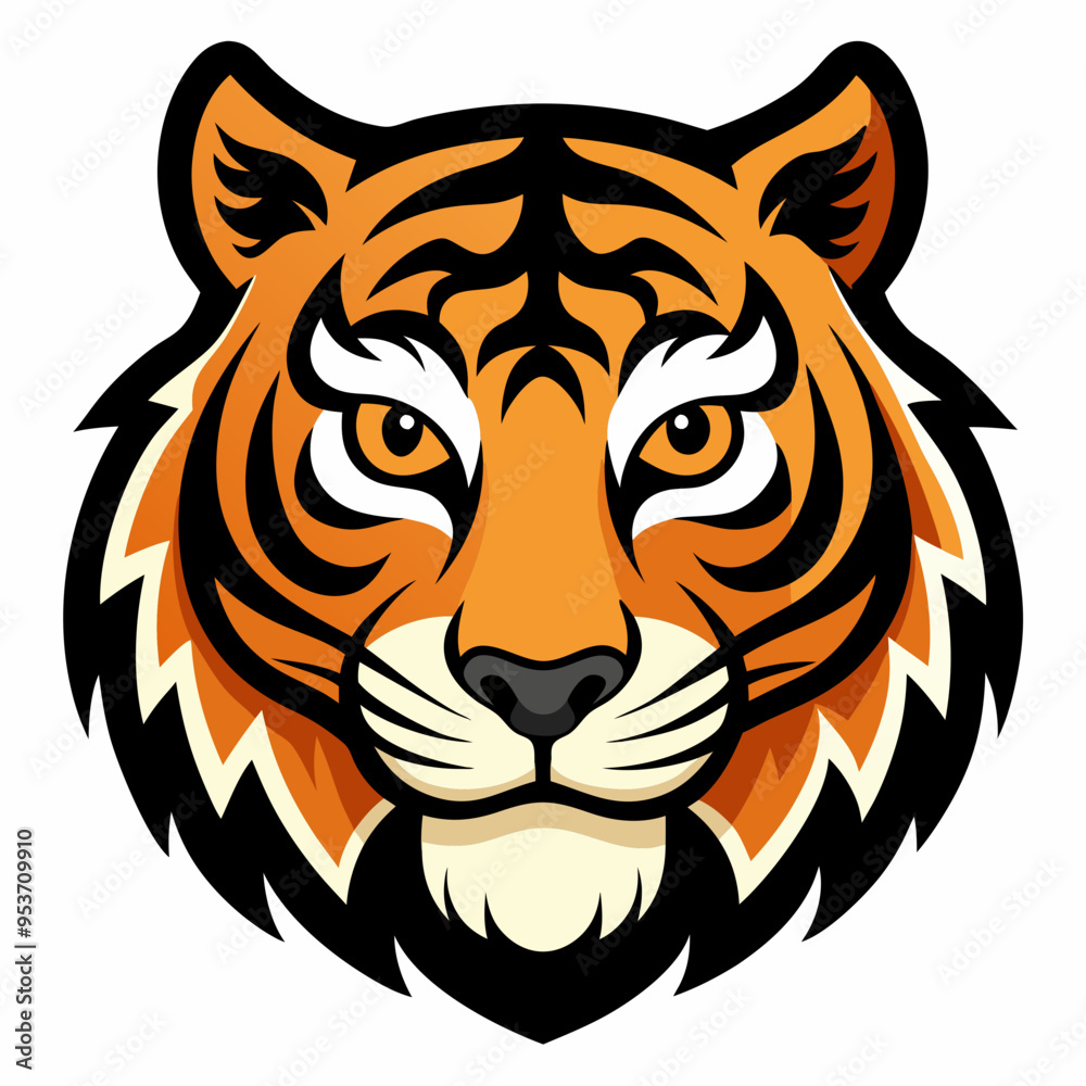 tiger head vector tiger head vector