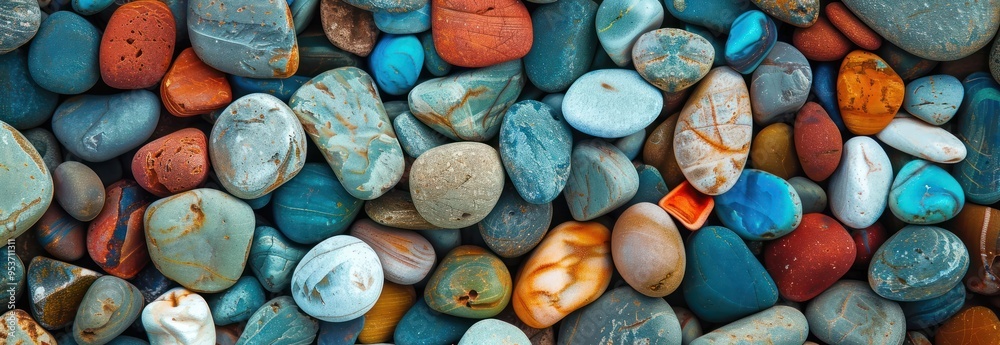 Colorful Stones Beach Colorful Stones Beach