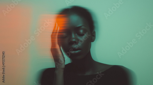Woman feeling overwhelmed by stress and anxiety, illustrating the weight of mental health struggles