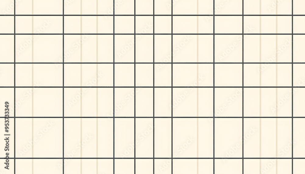 A clean, grid-like pattern with thin lines and ample spacing, providing structure without clutter