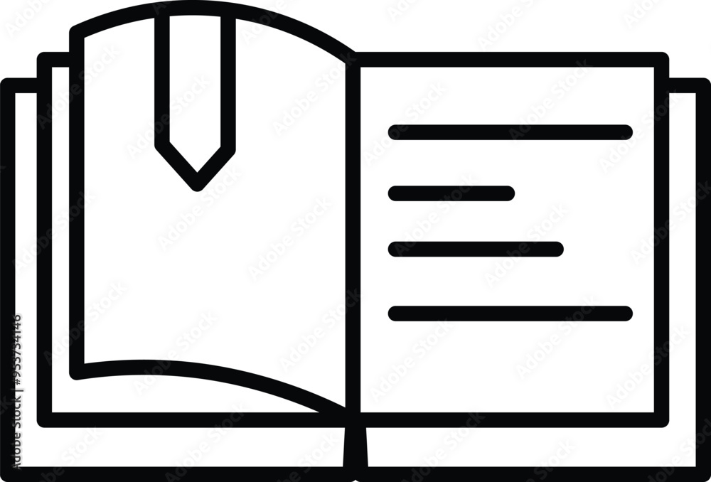 Open book icon pictogram set illustration Open book icon pictogram set illustration