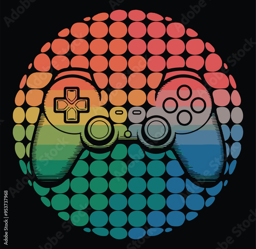 Game over Back to School T shirt design vector .