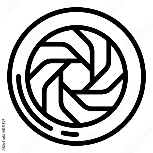 diaphragm icon