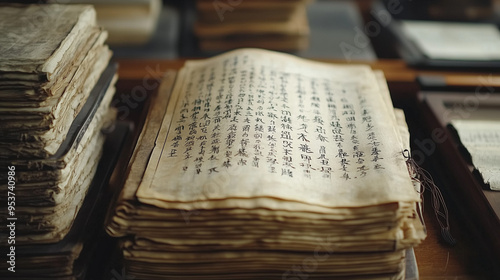 Obraz na płótnie 古文書