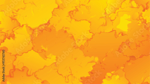 abstract yellow watercolor background, vector art, illustration