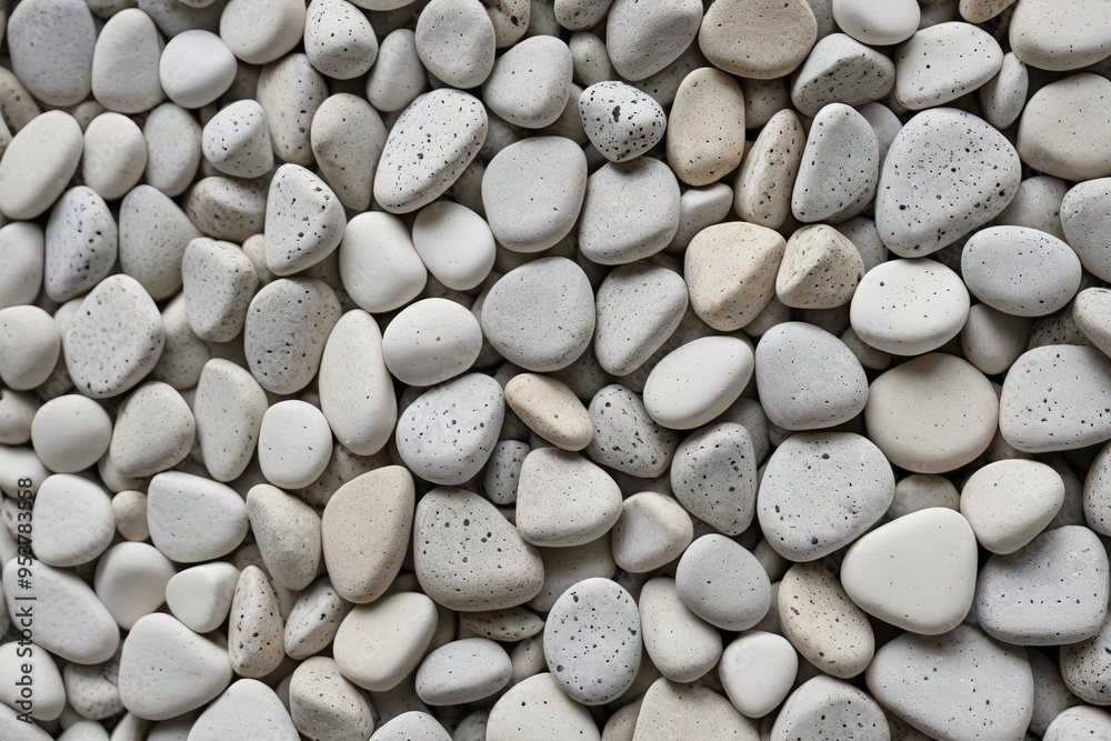 a close up of a pile of white rocks with black dots a close up of a pile of white rocks with black dots