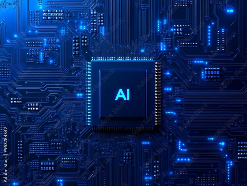 microchip cpu with the text ai, Artificial Intelligence background, machine learning Big data driven, Smart technology, Future tech intelligent devices and systems, Computing power.
microchip cpu with the text ai, Artificial Intelligence background, machine learning Big data driven, Smart technology, Future tech intelligent devices and systems, Computing power.
