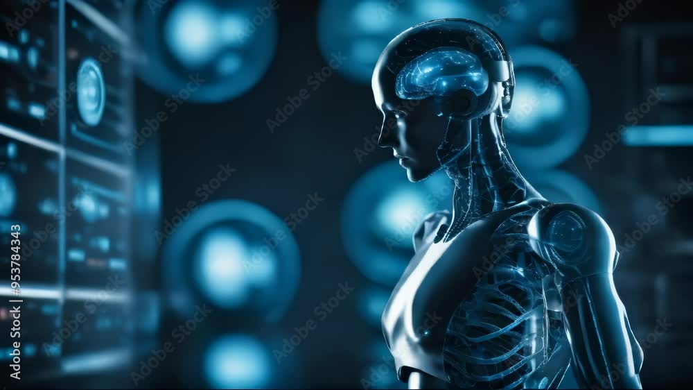Artificial Intelligence and Machine Learning Concept Artificial Intelligence and Machine Learning Concept