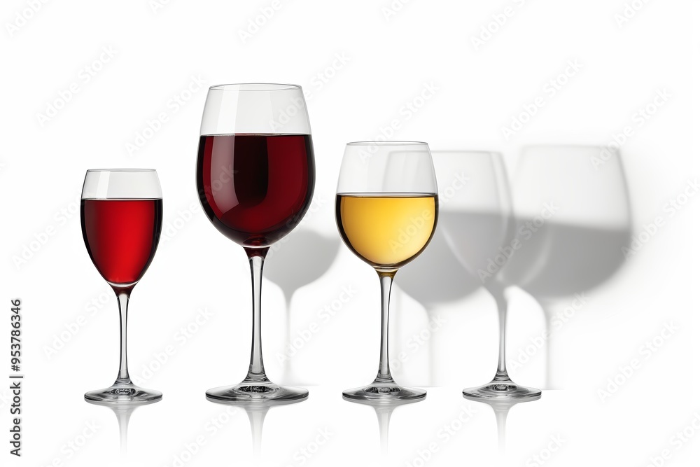 three glasses of wine are lined up against a white wall three glasses of wine are lined up against a white wall