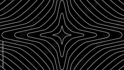 Abstract line pattern seamless looping white with alpha chanel background 4k animated video