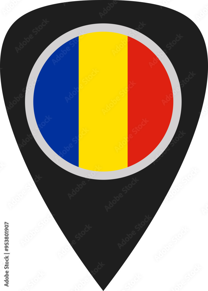Fototapeta premium Romania Icon