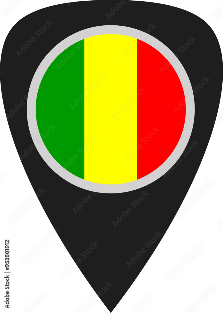 Fototapeta premium Mali Icon
