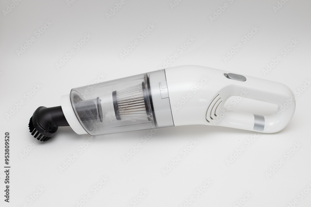 White portable wireless vacuum cleaner White portable wireless vacuum cleaner