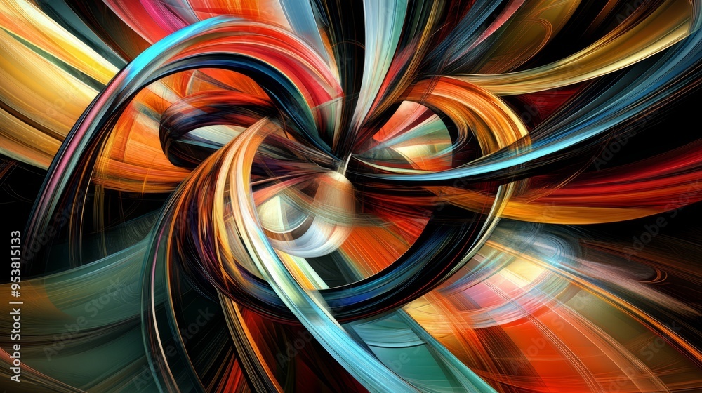 Chaos and Order: Abstract Art Explores Contrasting Patterns 4 Chaos and Order: Abstract Art Explores Contrasting Patterns 4