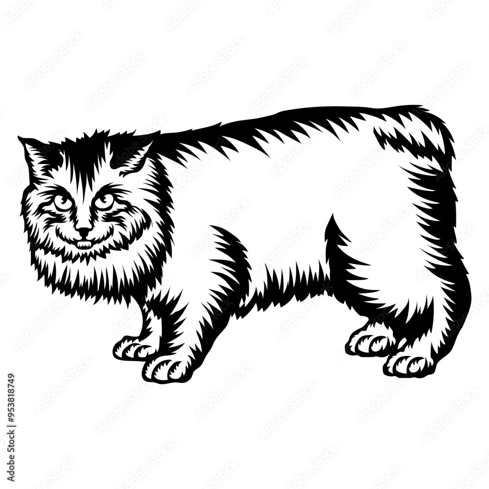 Kurilian Bobtail Cat Kurilian Bobtail Cat