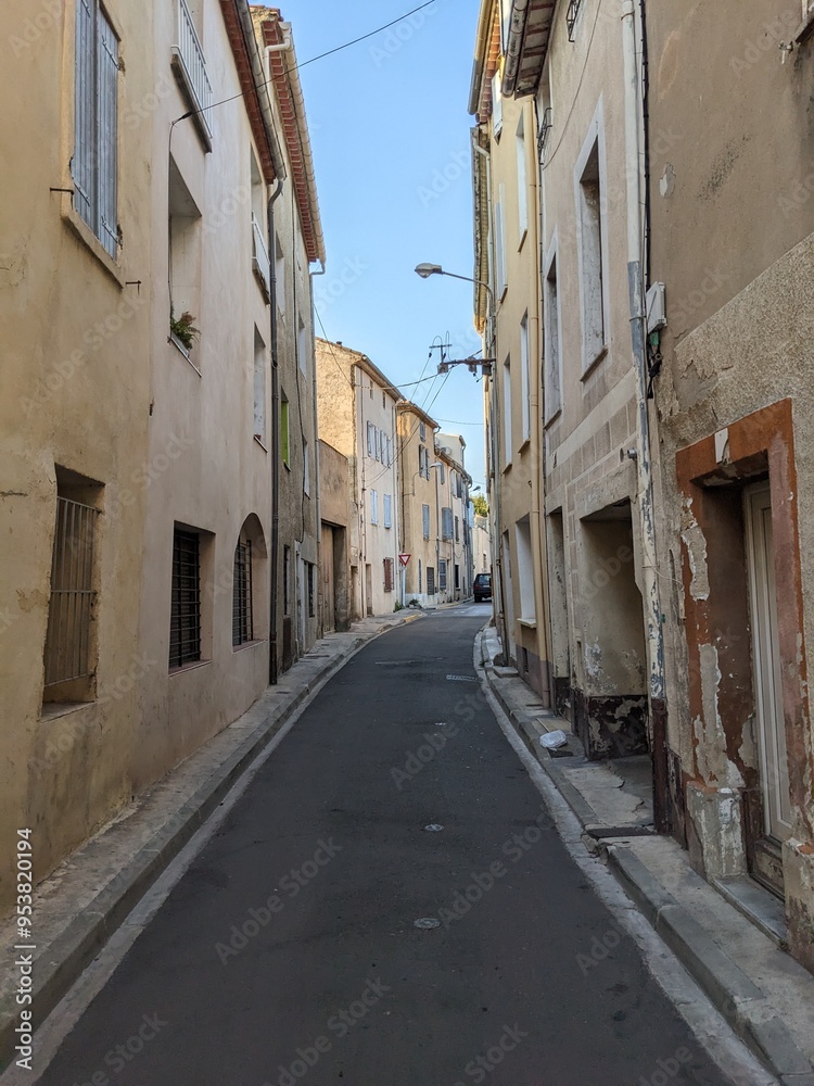 Fototapeta premium Overview of Narbonne in France - August 2024