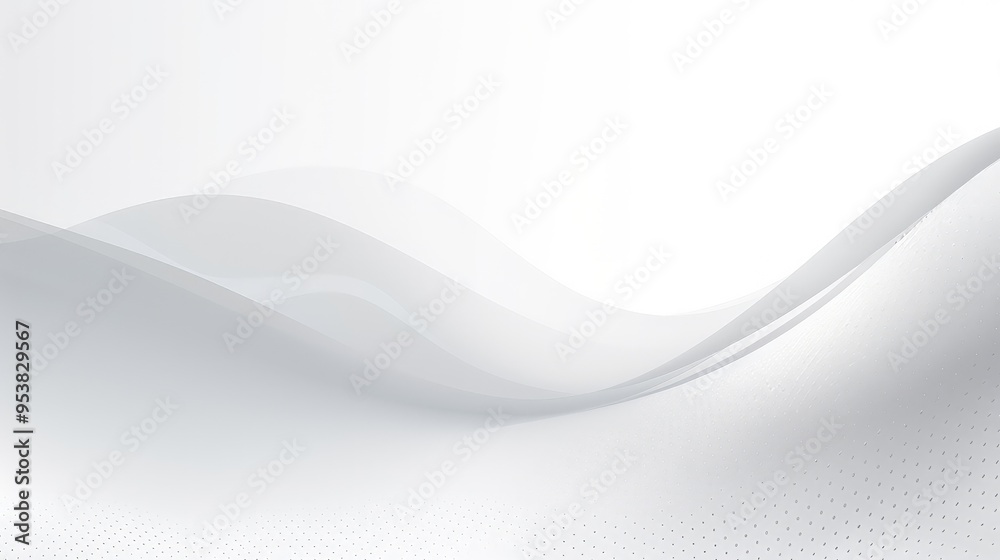 A smooth, abstract wave design in soft white tones, ideal for backgrounds or graphic elements. A smooth, abstract wave design in soft white tones, ideal for backgrounds or graphic elements.