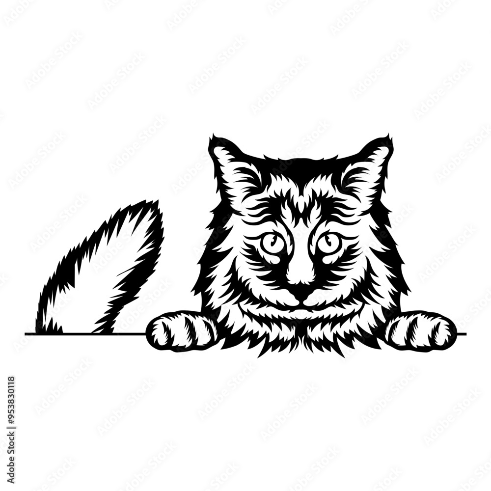 Obraz premium Norwegian ForestCat