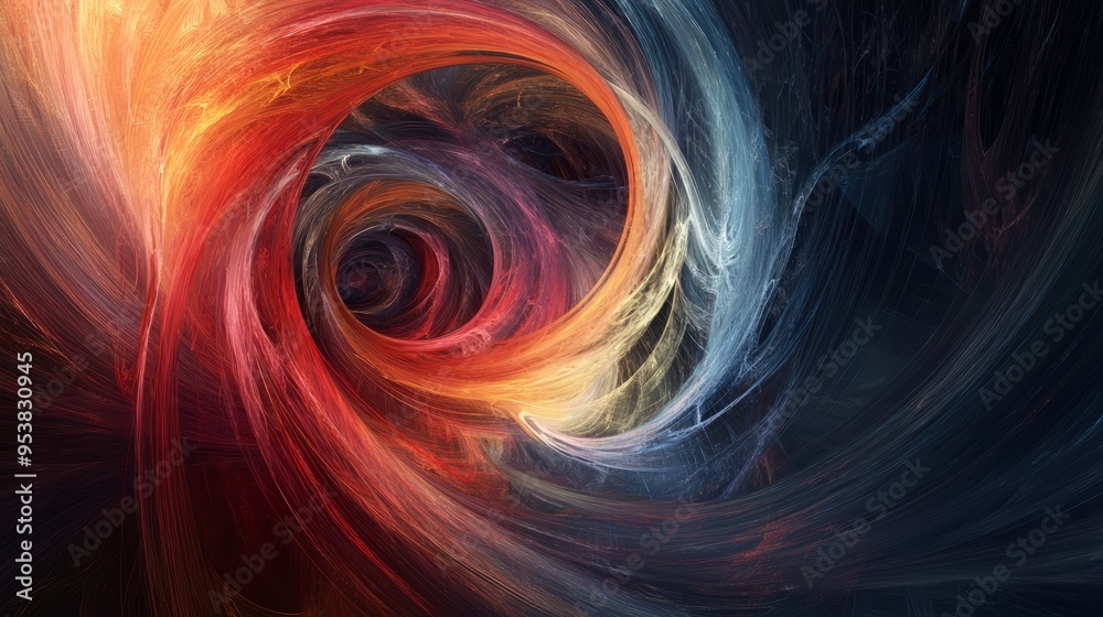 Fototapeta premium ## Infinite Loops: Exploring Infinity Through Abstract Art