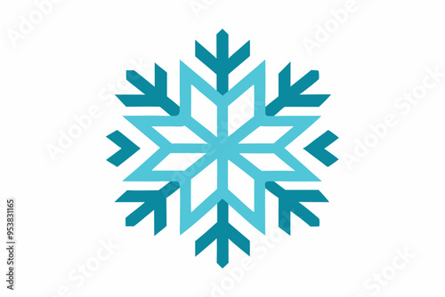 illustration of a snowflake icon
