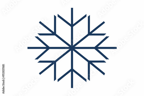 illustration of a snowflake icon