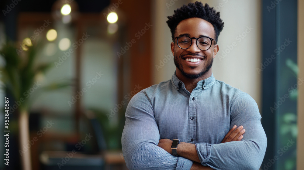 Confident Businessman. Confident Businessman.