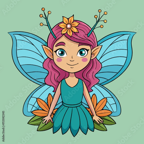 fairy with wings