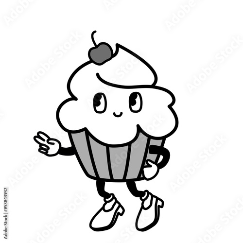 Cupcake Illustration