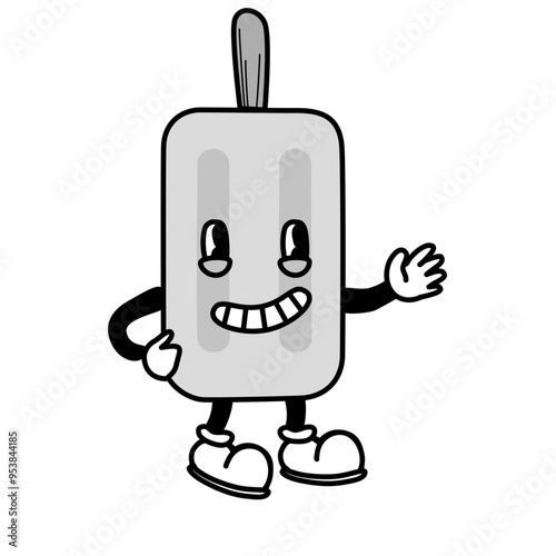 Popsicle Mascot Illustration