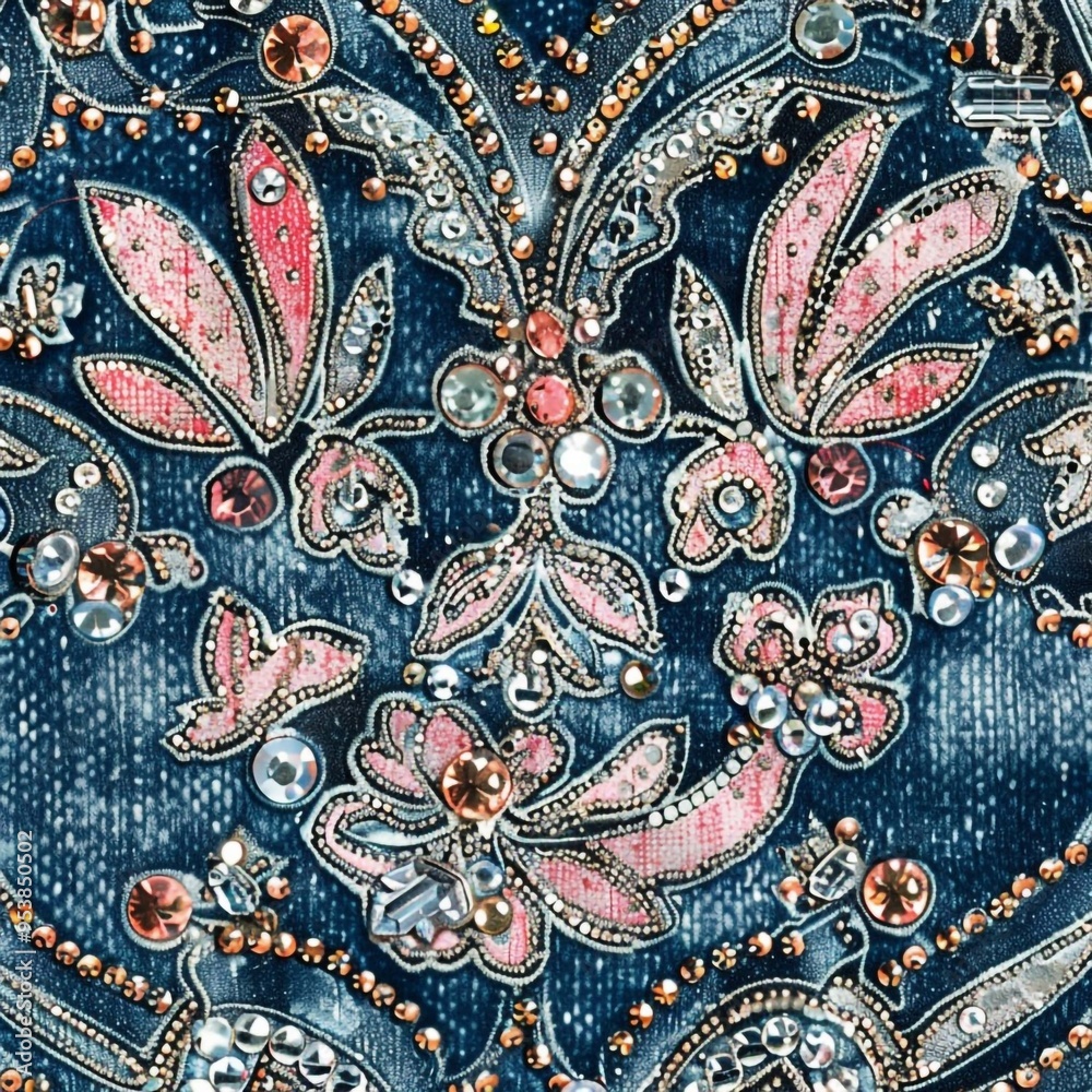 Cowgirl Rhinestones Denim jeans Cowgirl Rhinestones Denim jeans