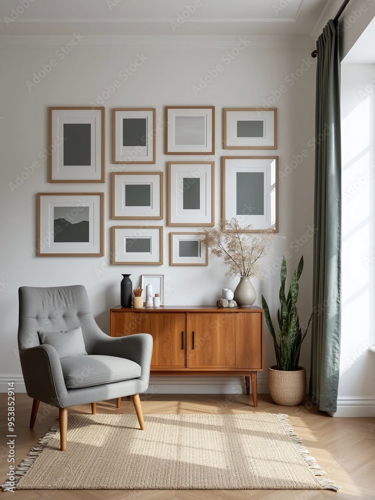 minimalist interior in Scandinavian style minimalist interior in Scandinavian style
