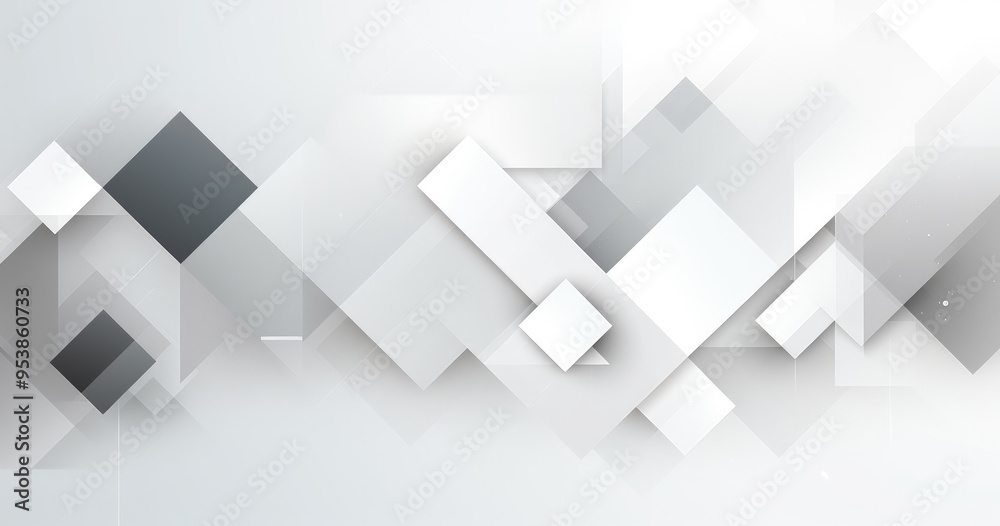 A modern abstract design featuring overlapping geometric shapes in shades of gray and white, creating a clean and minimalist aesthetic. A modern abstract design featuring overlapping geometric shapes in shades of gray and white, creating a clean and minimalist aesthetic.