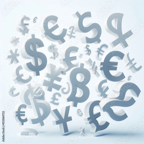 Free  Money vector money photo Gold coins and banknotes 3d cartoon style icon black Friday