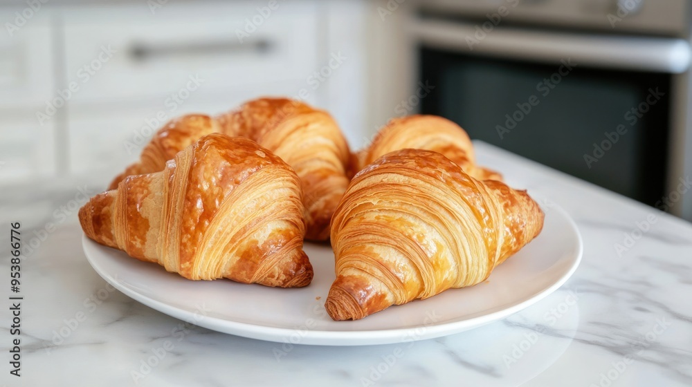 Freshly Baked Croissants Freshly Baked Croissants