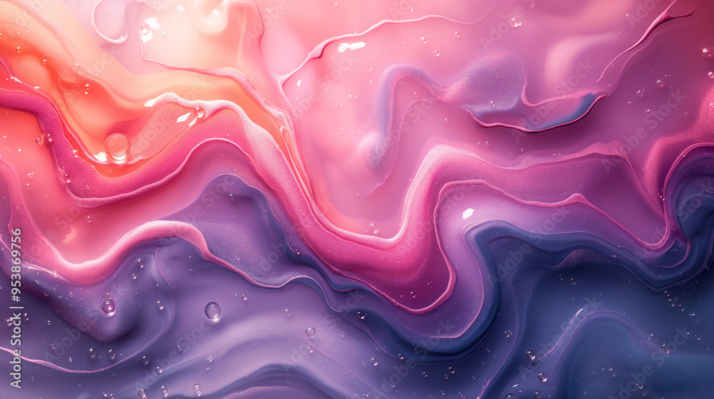 Fototapeta premium Beautiful abstract art backgrounds are perfect for websites, social media, and wall art. Generative AI Illustrations.