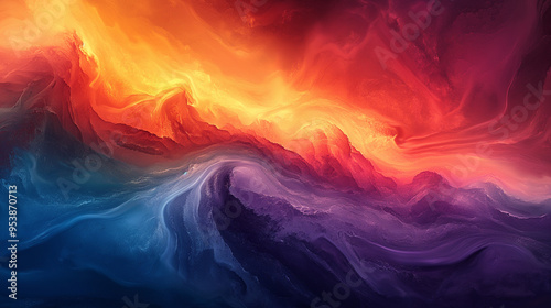 Beautiful abstract art backgrounds are perfect for websites, social media, and wall art. Generative AI Illustrations.