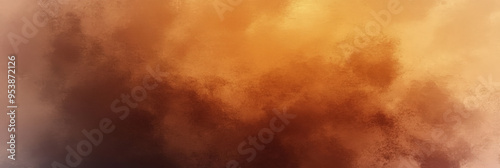 Abstract background with a blurred orange and brown cloudy sky, perfect for adding a touch of mystery to your designs.