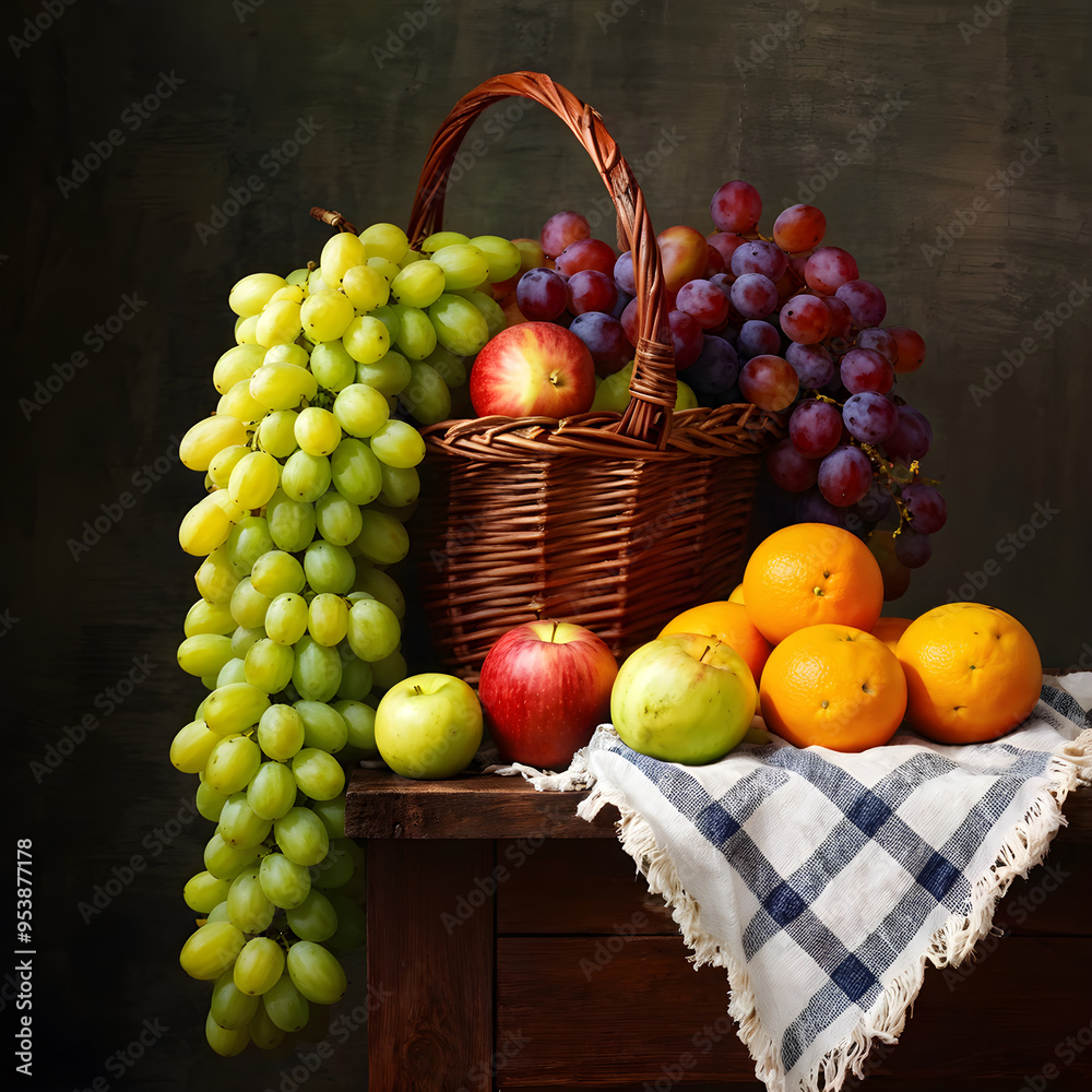 basket of fruits basket of fruits